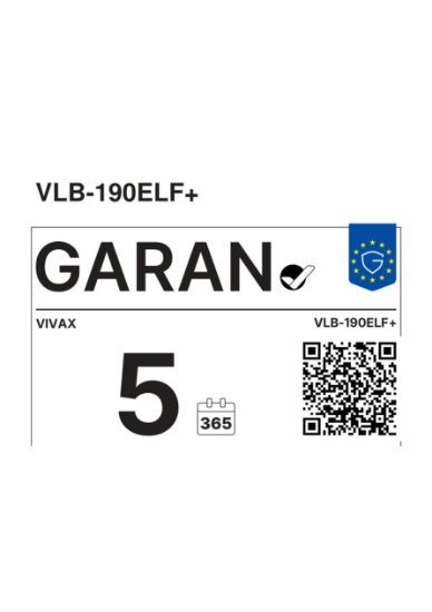 Hladnjak VIVAX VLB-190ELF+, 130cm, 174/16 l, energetski razred E, bijeli