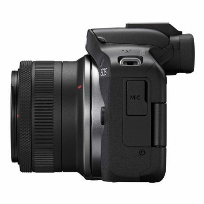 Digitalni fotoaparat CANON EOS R50 + RF-S 18-45mm + RF-S 55-210mm STM, 24,2 Mp, 4K Ultra HD, crni