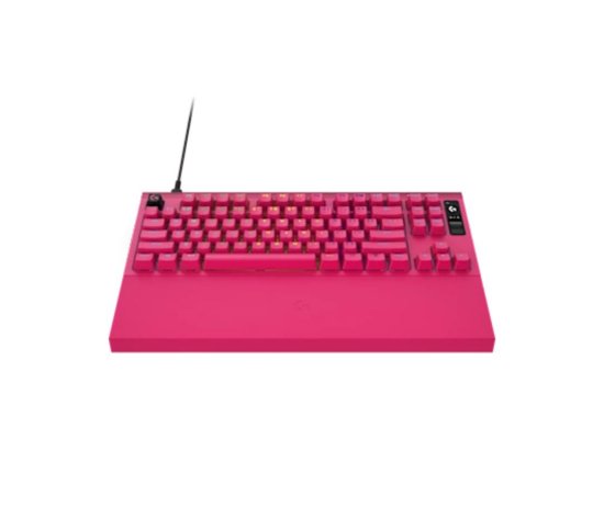 Tipkovnica LOGITECH PRO X2 Rapid, mehanička, roza