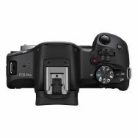 Digitalni fotoaparat CANON EOS R50 + RF-S 18-45mm + RF-S 55-210mm STM, 24,2 Mp, 4K Ultra HD, crni