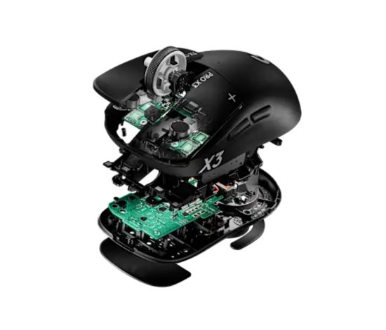 Miš LOGITECH PRO X3 Superstrike, Gaming, optički, 48000dpi, USB, crni