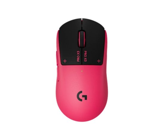 Miš LOGITECH PRO X3 Superstrike, Gaming, optički, 48000dpi, USB, magenta