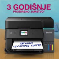 Multifunkcijski printer EPSON EcoTank L6390, printer/scanner/copy/fax, 4800 x 1200, USB, LAN, WiFi, crni