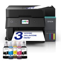 Multifunkcijski printer EPSON EcoTank L6390, printer/scanner/copy/fax, 4800 x 1200, USB, LAN, WiFi, crni
