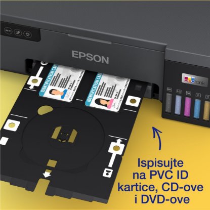 Printer EPSON EcoTank L8050 Photo, tintni, USB, WiFi, crni