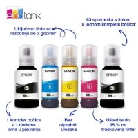 Multifunkcijski printer EPSON EcoTank L6360, printer/scanner/copy, 4800 x 1200, USB, LAN, WiFi, crni