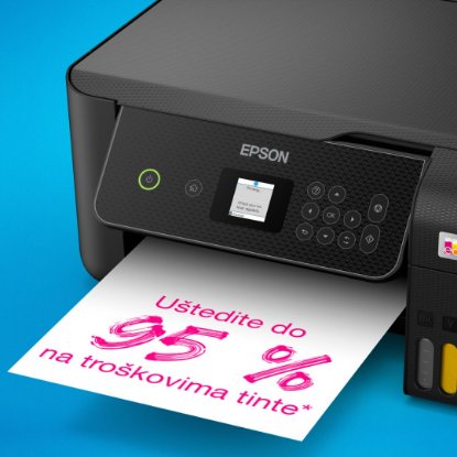 Multifunkcijski printer EPSON EcoTank L3280, printer/scanner/copy, 5760 x 1440, WiFi, USB, crni