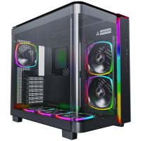 Računalo LINKS Pro Ultra G218A / Ryzen 5 9600X, 32GB DDR5, 1TB SSD NVMe, AMD Radeon RX 9070 XT 16GB, WiFi, bez OS, crno