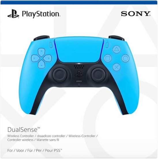 Gamepad SONY PlayStation 5, DualSense, bežični, svijetlo plavi