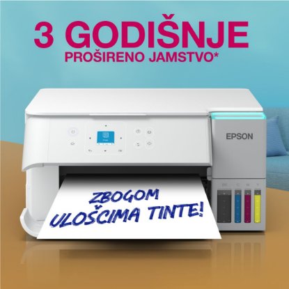 Multifunkcijski printer EPSON EcoTank L4366, printer/scanner/copy, 4800 x 1200, USB, WiFi, bijeli
