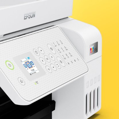 Multifunkcijski printer EPSON EcoTank L5316, printer/scanner/copy/fax, 5760 dpi, USB, LAN, WiFi, bijeli