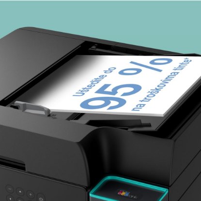 Multifunkcijski printer EPSON EcoTank L6370, printer/scanner/copy, 4800 x 1200, USB, LAN, WiFi, crni