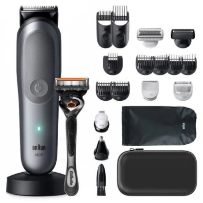 Trimer za bradu BRAUN AIO Serija 9 9500, 20u1, sivi