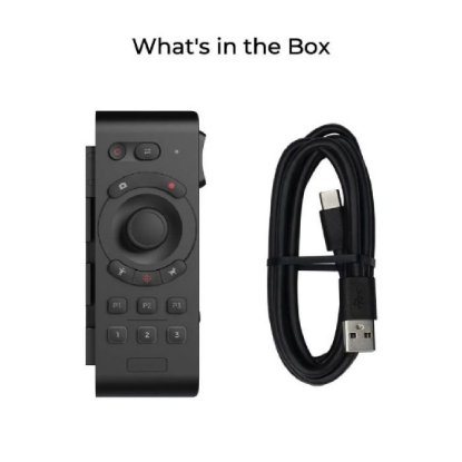 Prezenter OBSBOT Tail Air Remote Controller, laser, bežični, USB C na A, crni