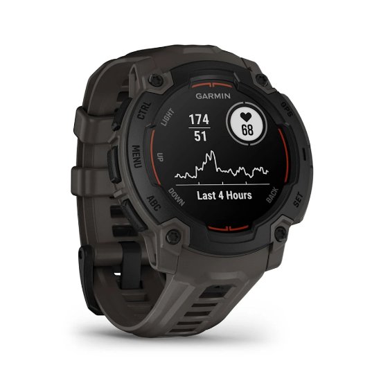 IZLOŽBENI - Pametni sat GARMIN Instinct E 45mm, GPS, HR, pametne obavijesti, crni
