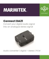 Pretvarač MARMITEK Connect DA21, DAC, digitalni audio TOSLINK/Coaxial na RCA analogni