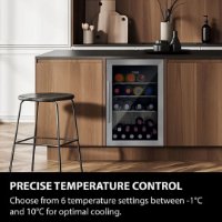 Ugradbeni hladnjak CASO DESIGN BBQ Cooler S-R, 63 l, 1 temperaturna zona, energetski razred A, inox