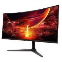 IZLOŽBENI - Gaming monitor 34" ACER XZ342CUV3 UM.CX2EE.305, UWQHD, VA, 180Hz, 1ms, 400cd/m2, FreeSync, zakrivljeni, zvučnici, crni