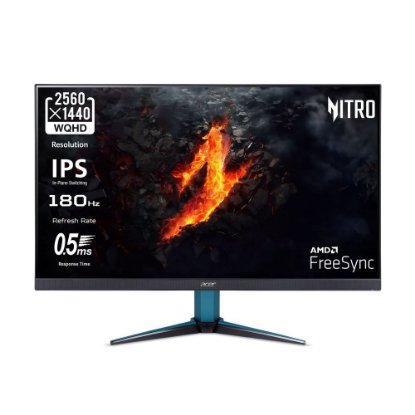 IZLOŽBENI - Gaming monitor 27" ACER Nitro VG271UM3bmiipx UM.HV1EE.301, QHD, IPS, 180Hz, 1ms, 250cd/m2, FreeSync, zvučnici, crni