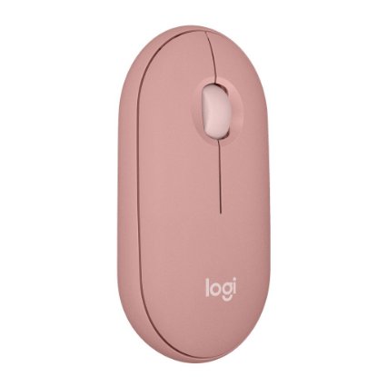 Miš LOGITECH M350s Pebble 2, optički, BT, rozi