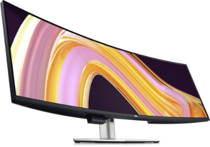 Monitor 49" DELL U4924DW, 5K Dual QHD, IPS, 60Hz, 5ms, 350cd/m2, pivot, zakrivljeni, zvučnici, crni