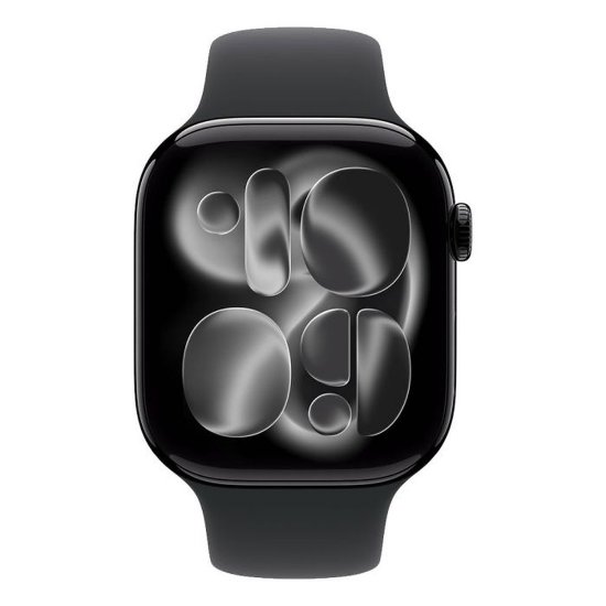 Pametni sat APPLE Watch S11 GPS, 46mm Jet Black Alu Case with Black Sport Band - M/L