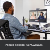 Web kamera LOGITECH Brio 500, crna