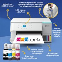 Multifunkcijski printer EPSON EcoTank L4366, printer/scanner/copy, 4800 x 1200, USB, WiFi, bijeli