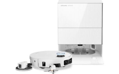 Robotski usisavač DREAME X60 Pro Ultra Complete sa stanicom za samopražnjenje, bijeli