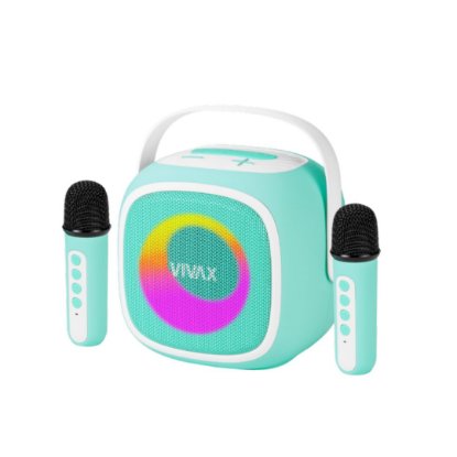 Zvučnik VIVAX BS-20 Duo Green, BT, karaoke, 20W, zeleni