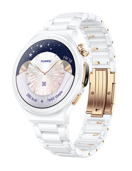 Pametni sat HUAWEI Watch 6 Pro Ceramic Edition, 43mm, multisport, bijeli