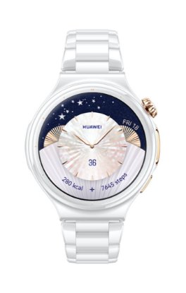Pametni sat HUAWEI Watch 6 Pro Ceramic Edition, 43mm, multisport, bijeli