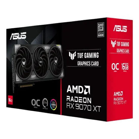 Grafička kartica ASUS TUF Gaming AMD Radeon RX 9070 XT OC, 16GB GDDR6