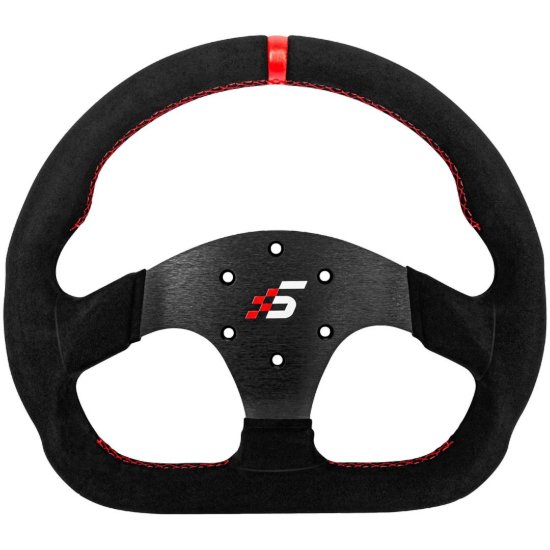 Volan SIMAGIC P-325D, Gaming, PC, 325 mm, Alcantara, crni