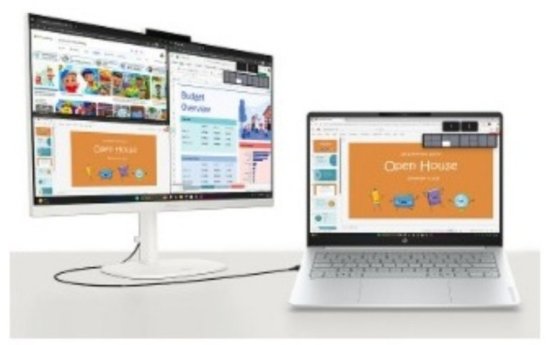 Računalo HP AiO 27-cv0020ny, AMD Ryzen 5 40, 16GB, 512GB SSD, Integrirana  AMD Radeon Graphics, tipkovnica, miš, FreeDOS, bijela