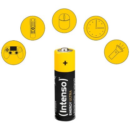 Baterije INTENSO AA LR6, alkalne, 1.5 V, 2600 mAh, 10kom