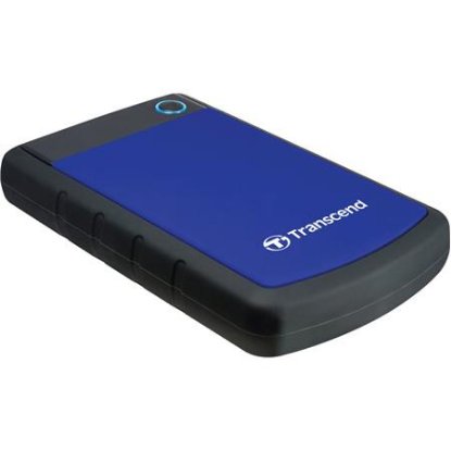 Tvrdi disk vanjski 1000 GB, TRANSCEND StoreJet 25H3B, 2.5", USB 3.1, plavi