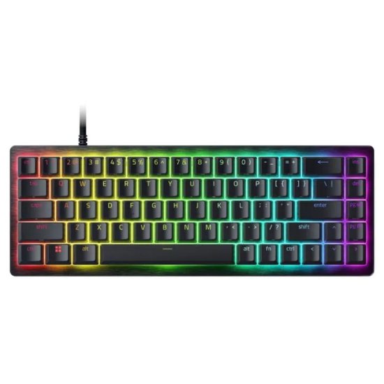 Tipkovnica RAZER HUNTSMAN V3 HE MAGNETIC MINI 65, RGB, mehanička, US Layout, crna, USB
