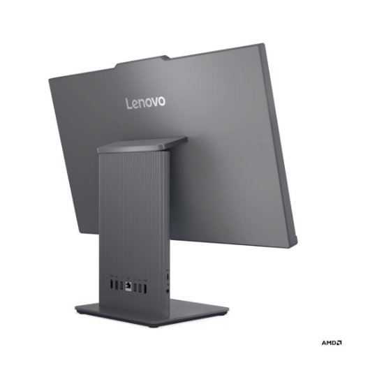 Računalo AiO LENOVO IdeaCentre AIO 24ARR9 F0HR00CSSC / 23,8" FHD IPS, Ryzen 5 7533HS, 16GB, 512GB SSD, Radeon 660M, WiFi, tipkovnica, miš, FreeDOS, sivo