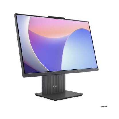 Računalo AiO LENOVO IdeaCentre AIO 24ARR9 F0HR00CSSC / 23,8" FHD IPS, Ryzen 5 7533HS, 16GB, 512GB SSD, Radeon 660M, WiFi, tipkovnica, miš, FreeDOS, sivo