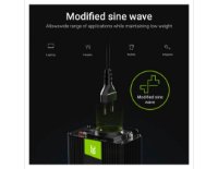 Strujni inverter GREEN CELL, 12V na 220V, 1000W/2000W (INV08)