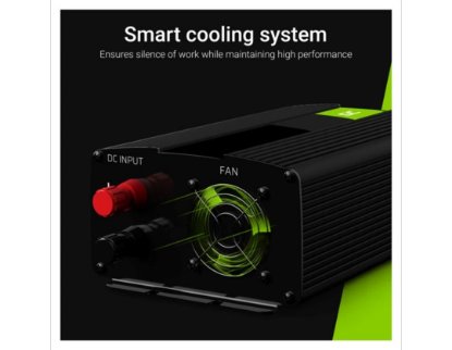 Strujni inverter GREEN CELL, 12V na 230V, 500W/1000W (INV03DE)
