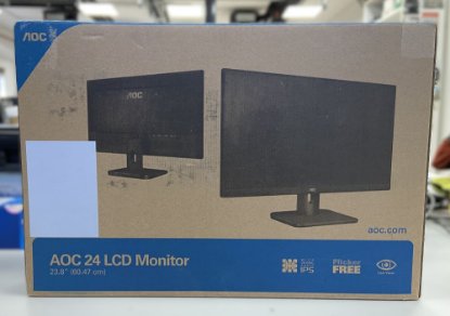 RABLJENI - Gaming monitor 23,8" AOC Q24G4RE, QHD, IPS, 180Hz, 1ms, 300cd/m2, G-Sync, FreeSync, crni