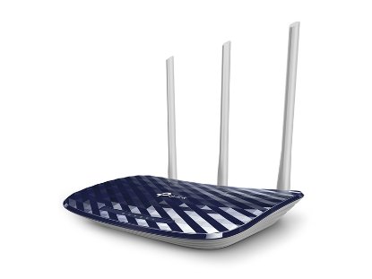 Router TP-LINK AC-750, 802.11a/b/g/n/ac, Dual Band Gigabit Archer C20 Ruter, 2 vanjske antene, 4x LAN 10/100 + 1x WAN 10/100, USB 2.0, bežični