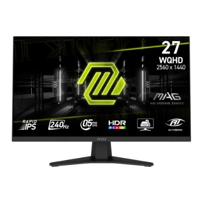 Gaming monitor 27" MSI 274QF X24, WQHD, IPS, 240Hz, 1ms, cd/m2, FreeSync, crni