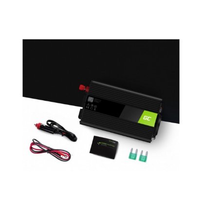Strujni inverter GREEN CELL, 12V na 230V, 500W/1000W (INV03DE)