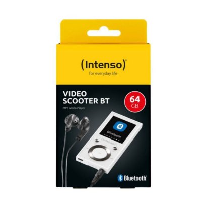 MP3 player INTENSO Video Scooter BT, 64GB, bijeli