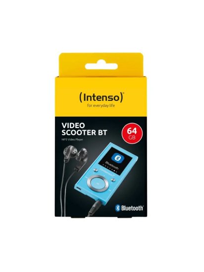 MP3 player INTENSO Video Scooter BT, 64GB, plavi