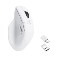 Miš KEYCHRON M6, 12000 DPI, optički, bežični, bijeli