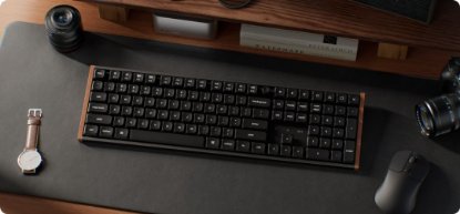 Tipkovnica KEYCHRON K5 Ultra, RGB, Milk POM Red Switch, UK Layout, bežična, crna